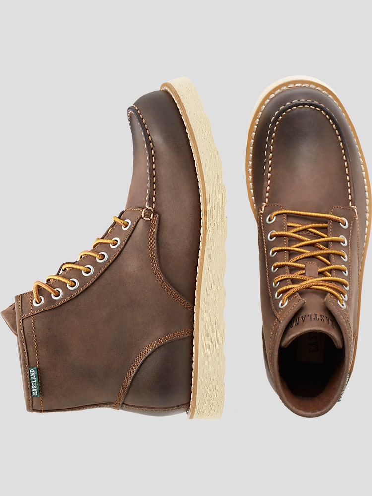 Eastland moc shop toe boots