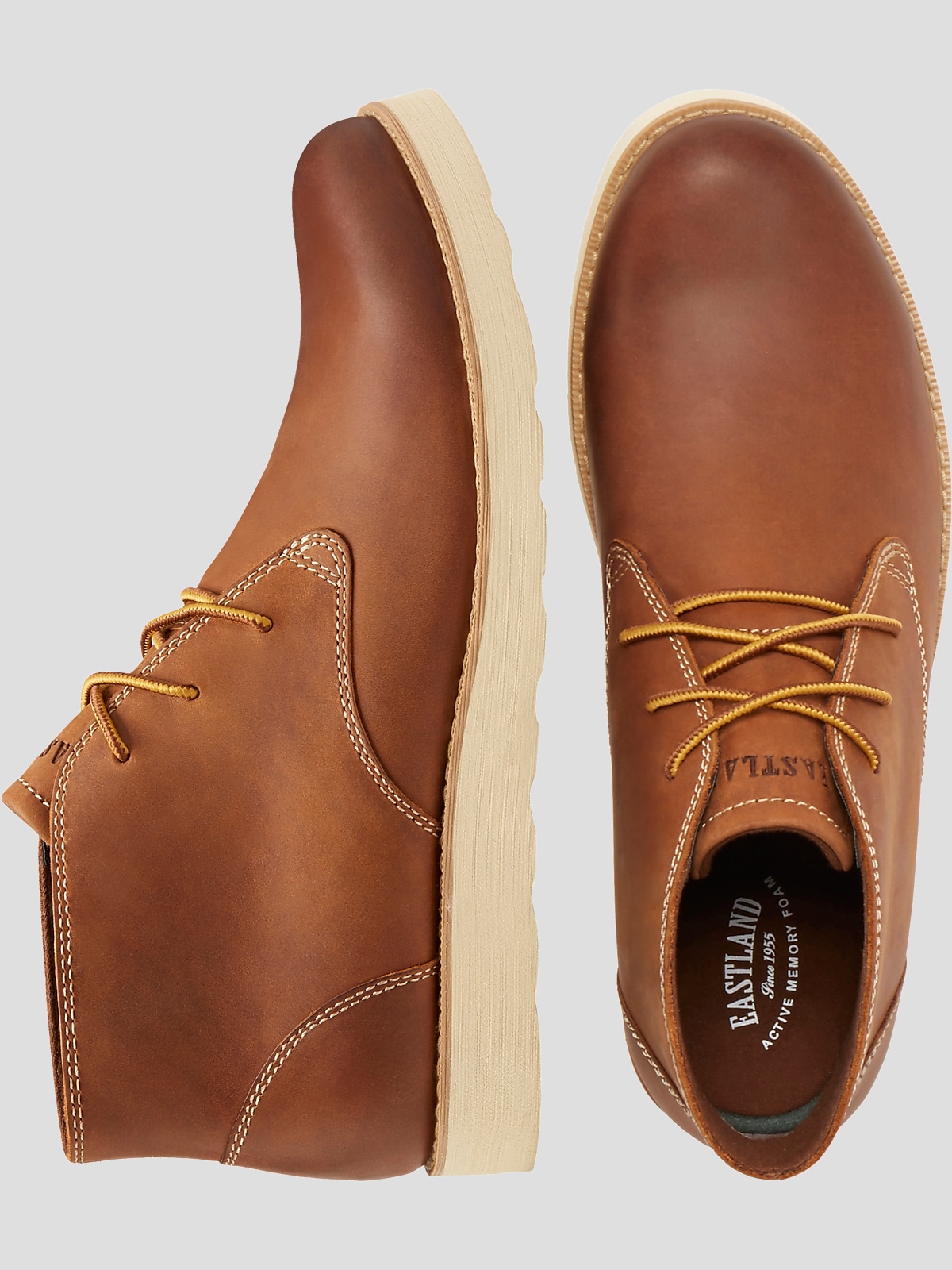 Eastland jack plain toe cheap chukka boot