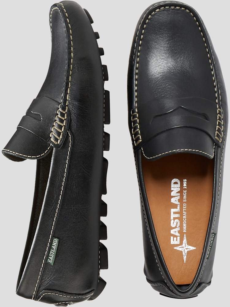 Eastland Patrick Leather Slip-On Loafers Loafers Men's Wearhouse