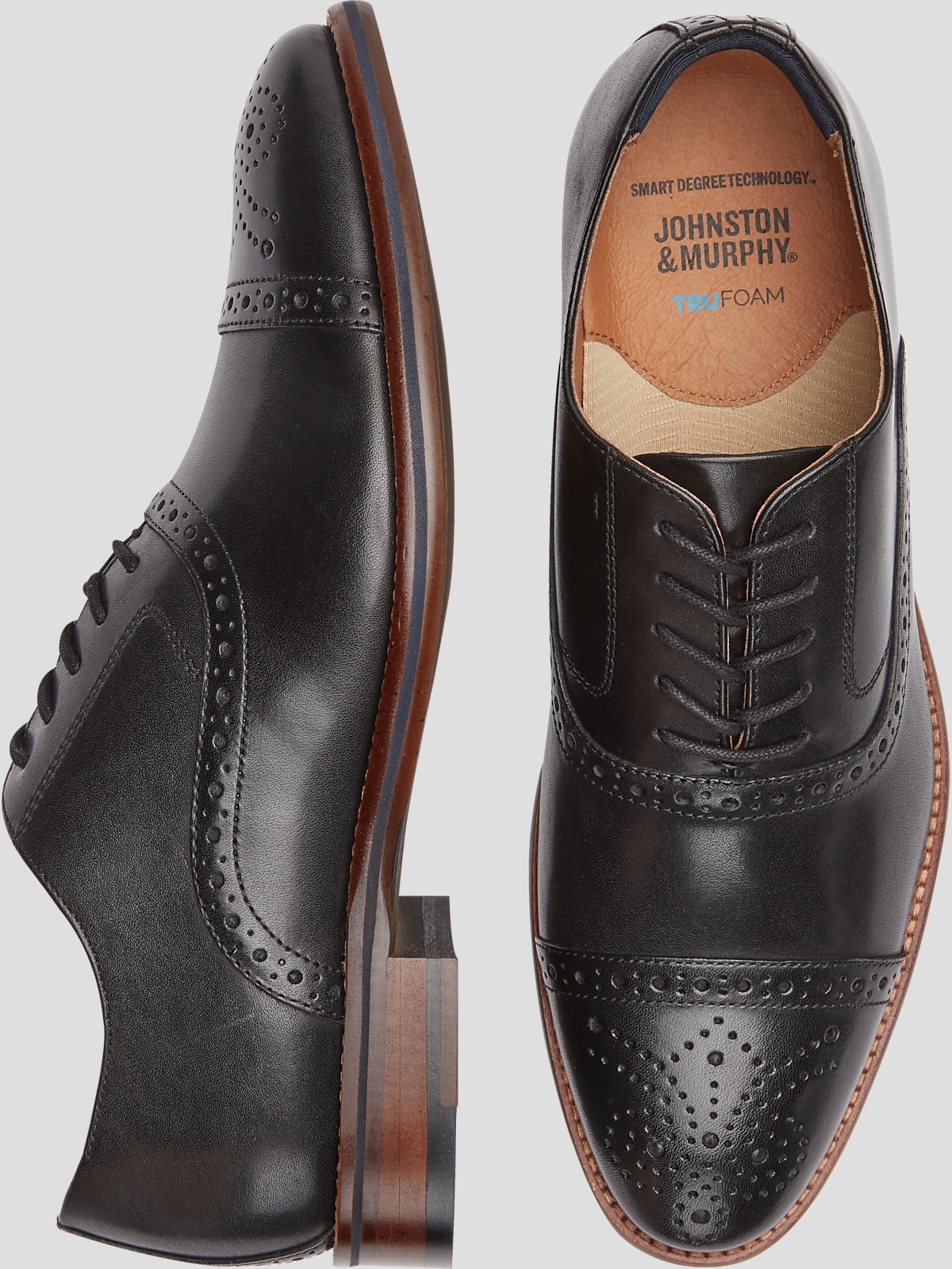 Conard cap toe sales oxford johnston & murphy