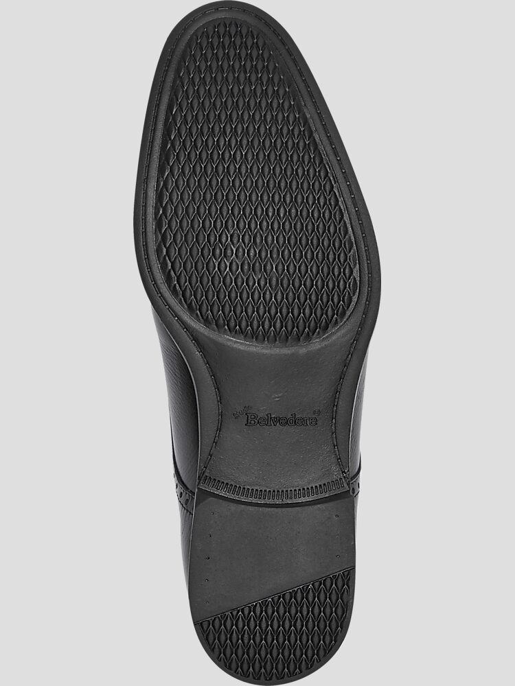 Belvedere Simone Tumbled Cap Toe Oxfords Dress Shoes Men s