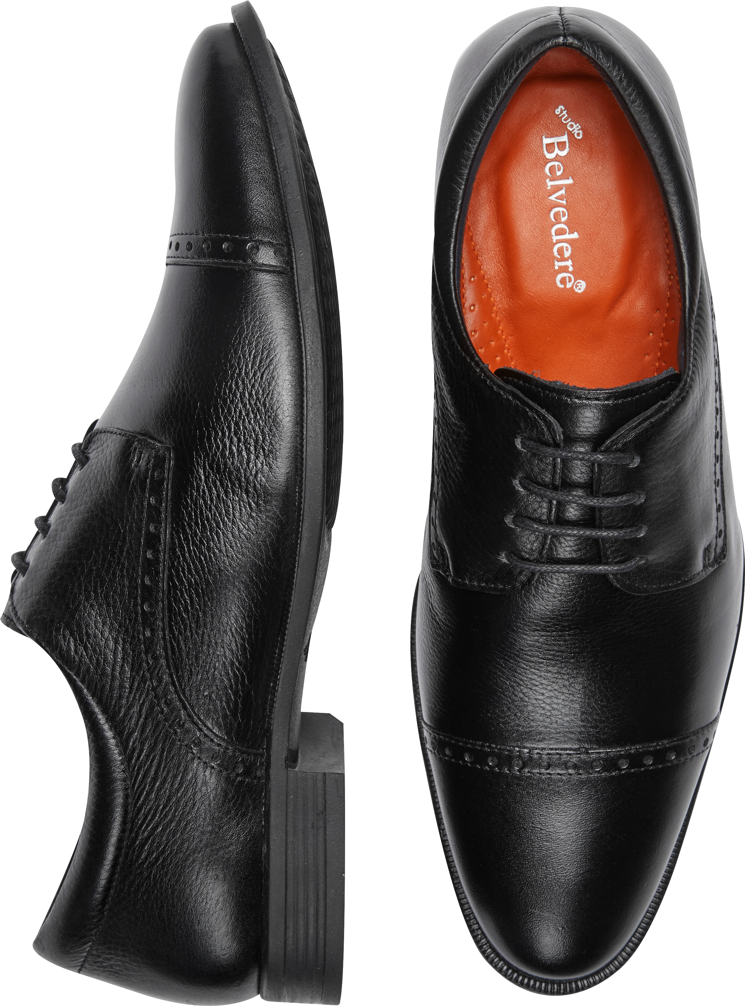 Simone Tumbled Cap Toe Oxfords