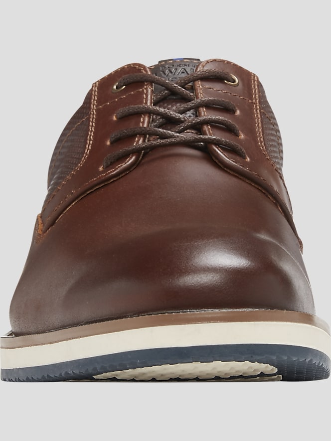 Nunn Bush Circuit Leather Plain Toe Oxfords