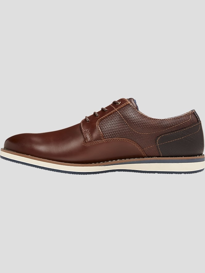 Nunn Bush Circuit Leather Plain Toe Oxfords