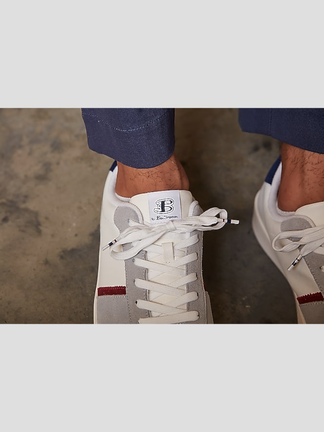 Ben Sherman Richmond Moc Toe Lace Up Sneakers