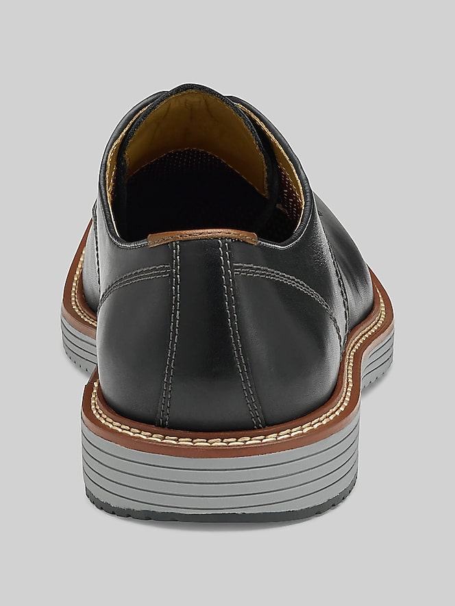 Johnston &Amp; Murphy Upton Leather Plain Toe Oxfords