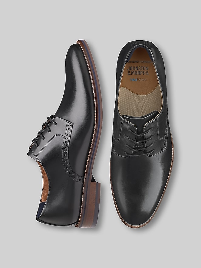 Johnston &Amp; Murphy Conard 2.0 Leather Plain Toe Oxfords