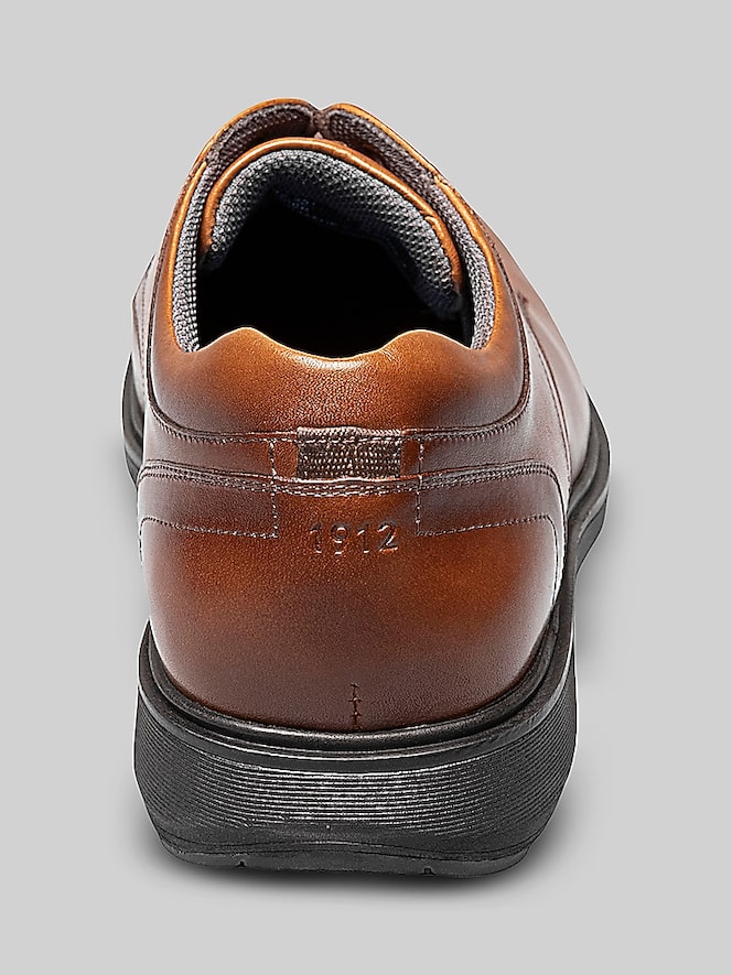 Nunn Bush KORE PRO Leather Plain Toe Oxfords