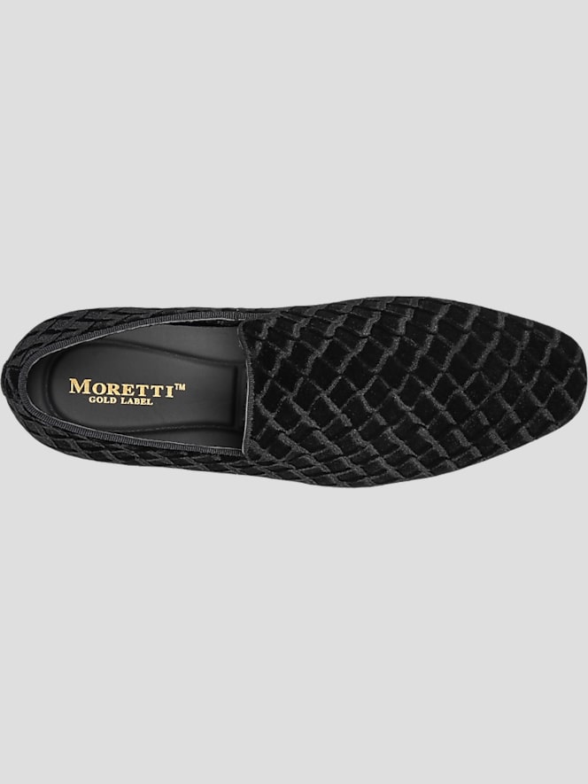 Moretti Trevor Velvet Formal Loafers