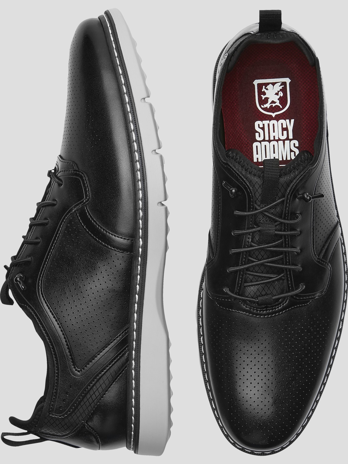 Stacy Adams Sync Plain Toe Sneakers Casual Shoes Men s Wearhouse