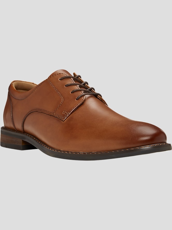 Joseph Abboud Cosmo Leather Plain Toe Oxfords