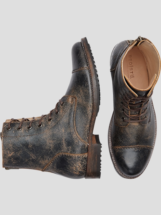 Black Lace Up Boots