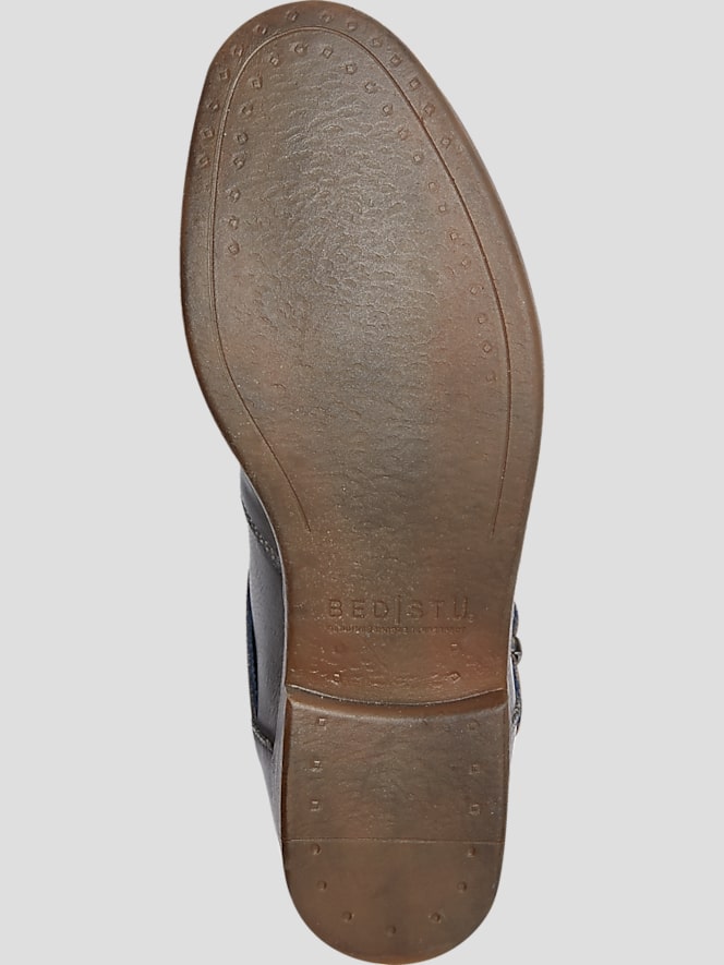 Bedstu Michelangelo Leather Lace-Up Plain Toe Chelsea Boots