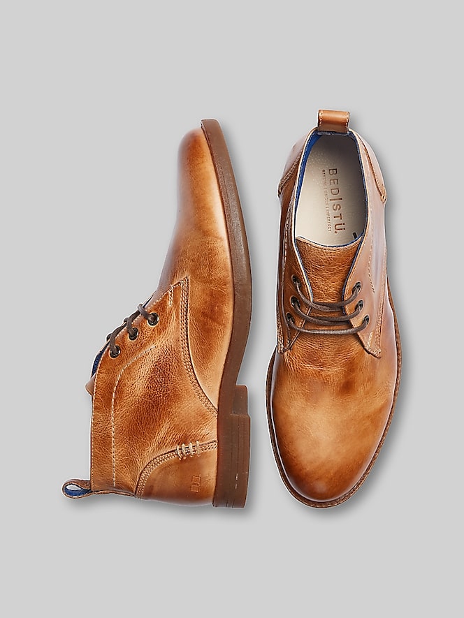 Bedstu Illiad Leather Lace-Up Chukka Boots