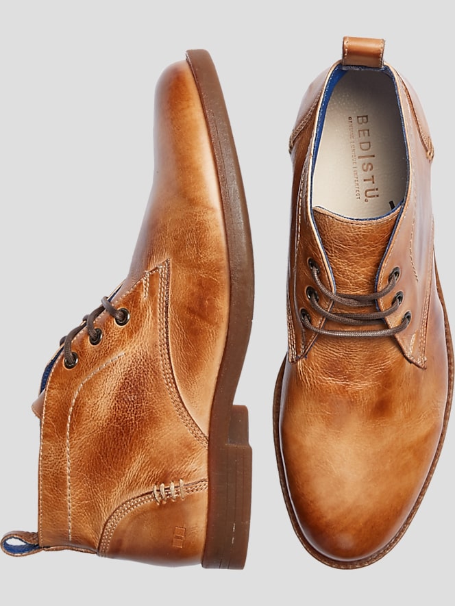 Bedstu Illiad Leather Lace-Up Chukka Boots