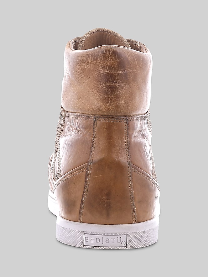Bedstu Lordmind Leather Moc Toe High-Top Sneakers