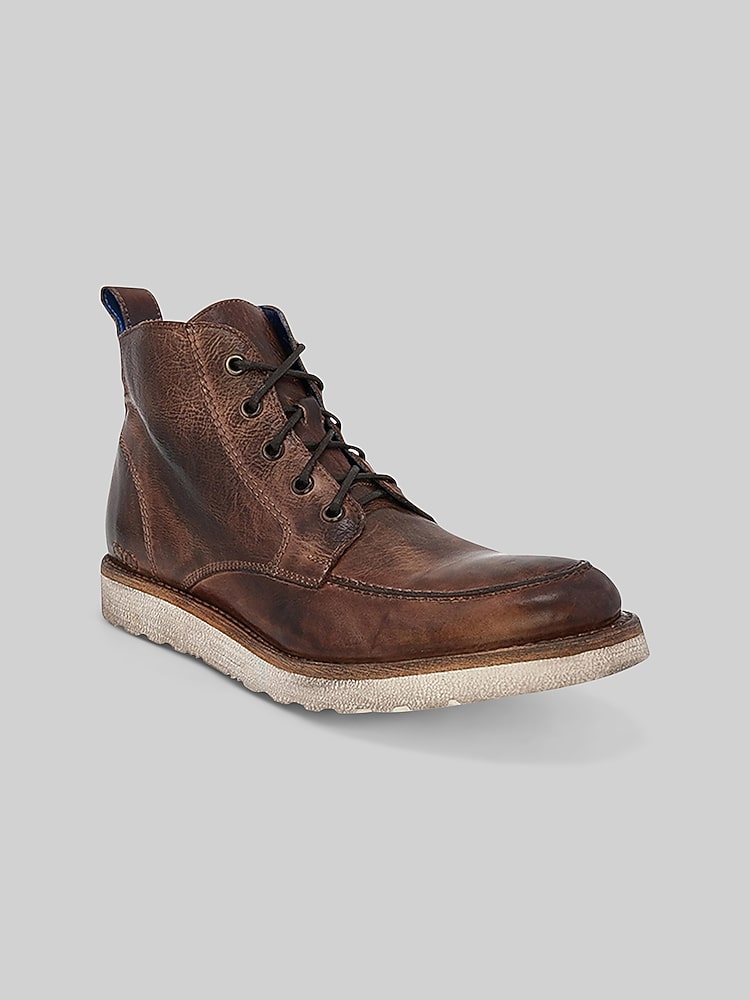 Bed Stu Men\'s Brown Leather Lace-Up Leather Boots size 12 Dress Up Or Casual Bed Stu Men main image 3