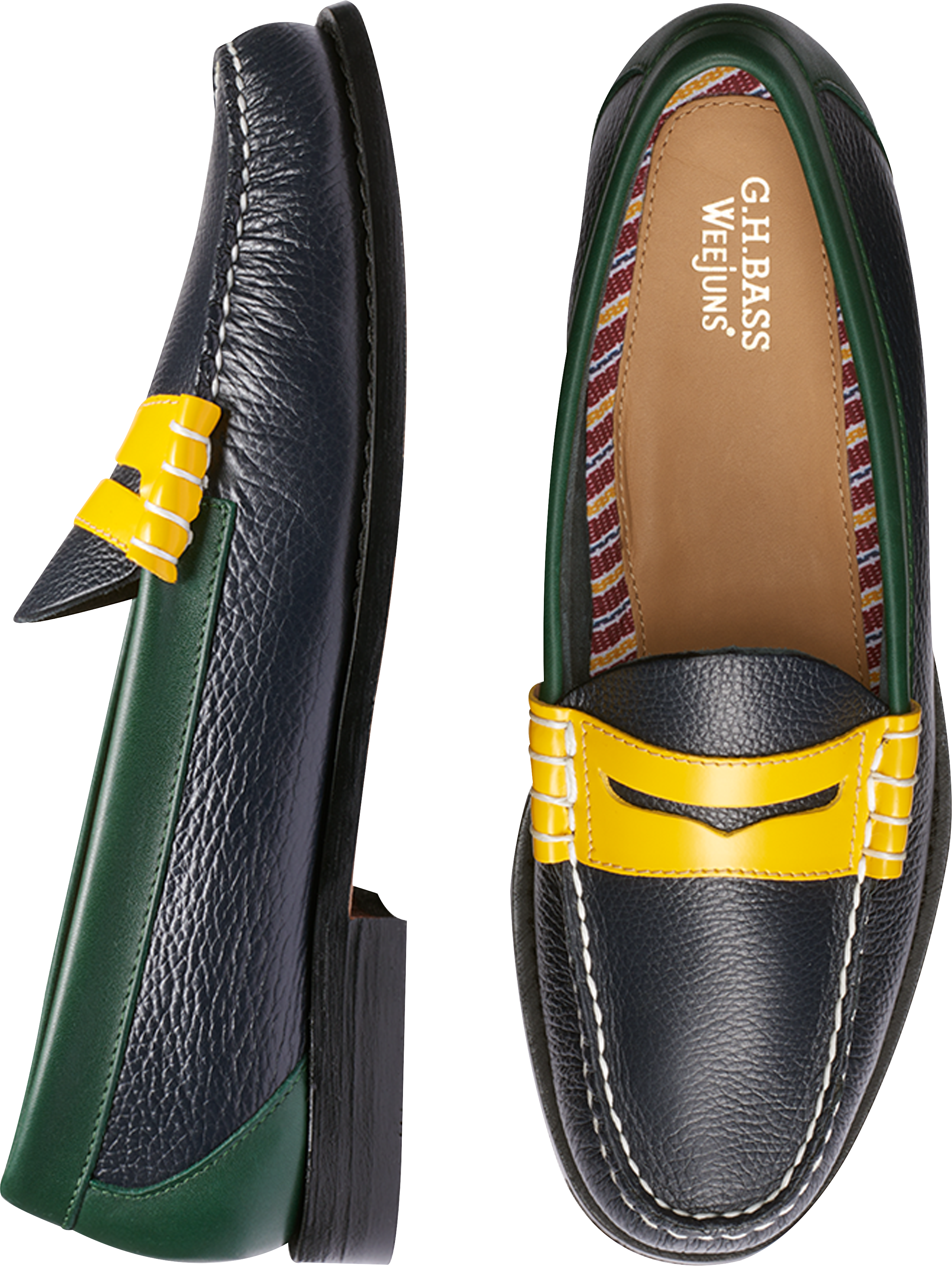 Larson Tri-Color Weejuns® Moc Toe Loafers