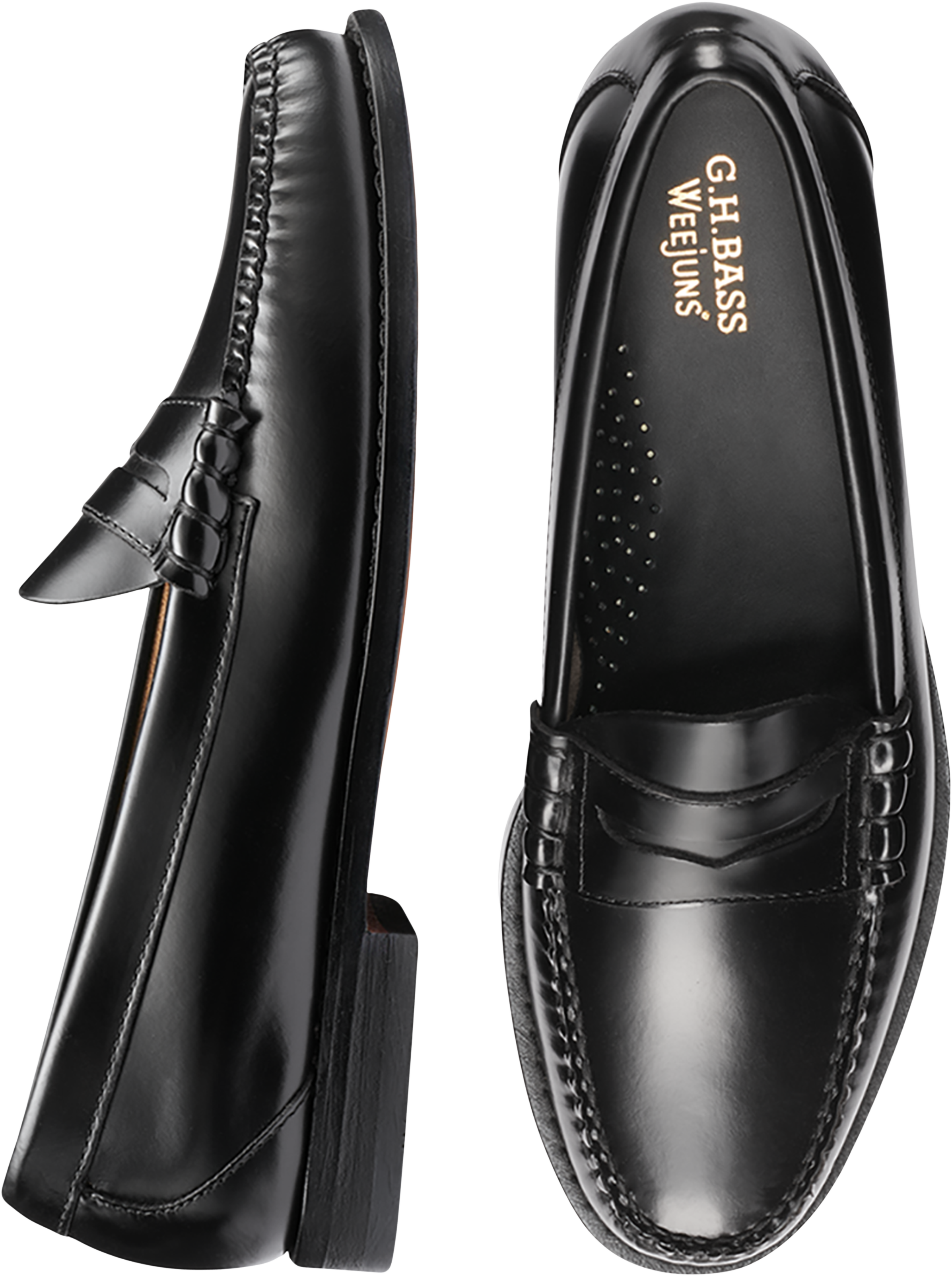 G.H.BASS Larson Weejuns® Moc-Toe Slip-On Loafers | Casual G.H.BASS Larson Weejuns® Moc-Toe Slip-On Loafers | Casual