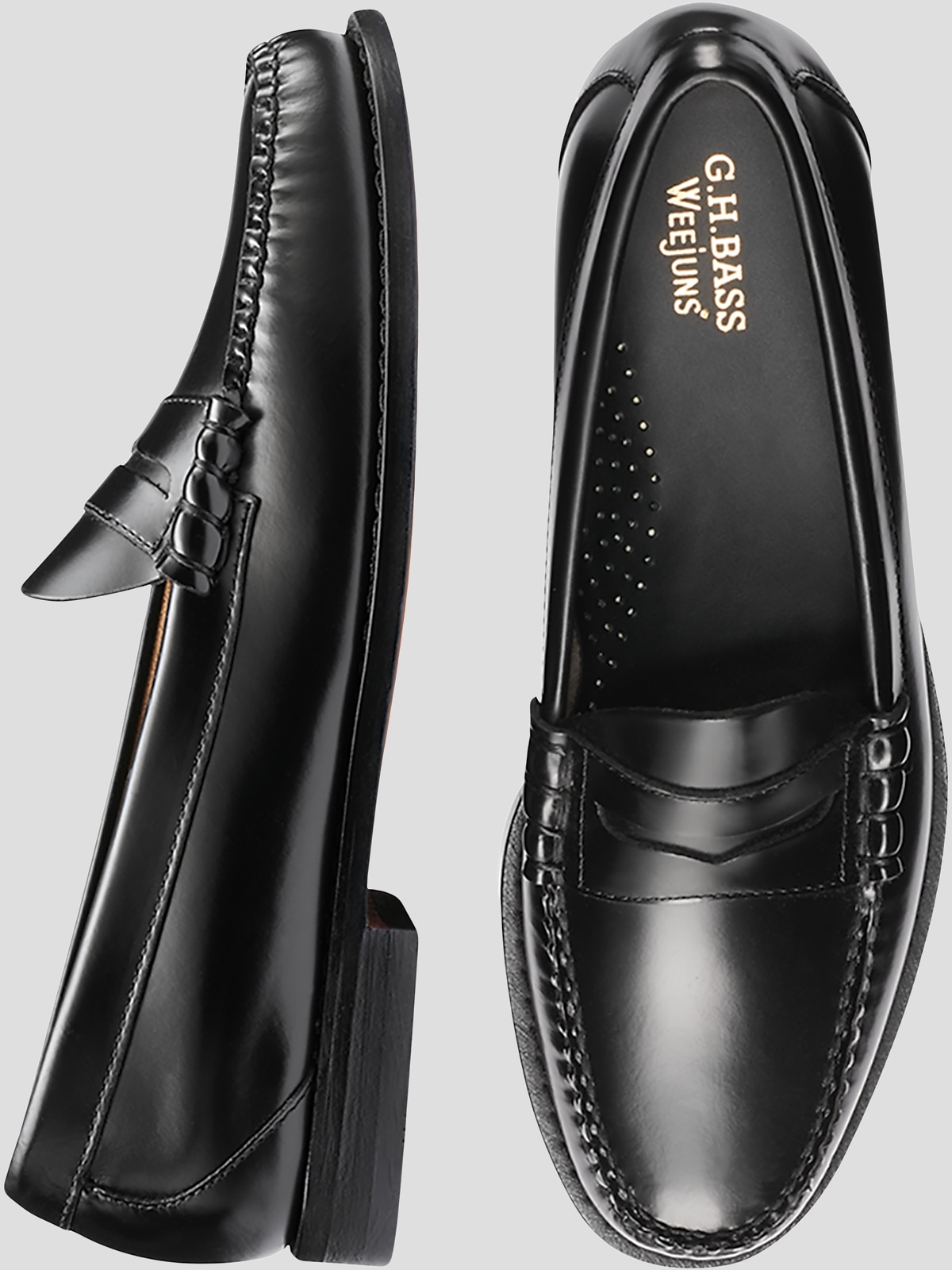 G.H.BASS Larson Weejuns® Moc-Toe Slip-On Loafers
