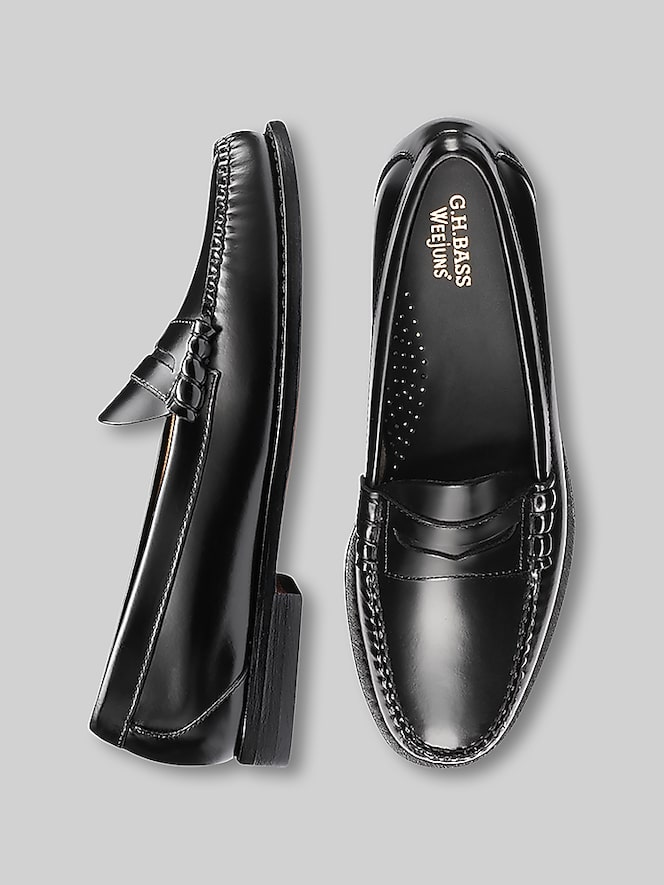 G.H.BASS Larson Weejuns&reg; Moc-Toe Slip-On Loafers