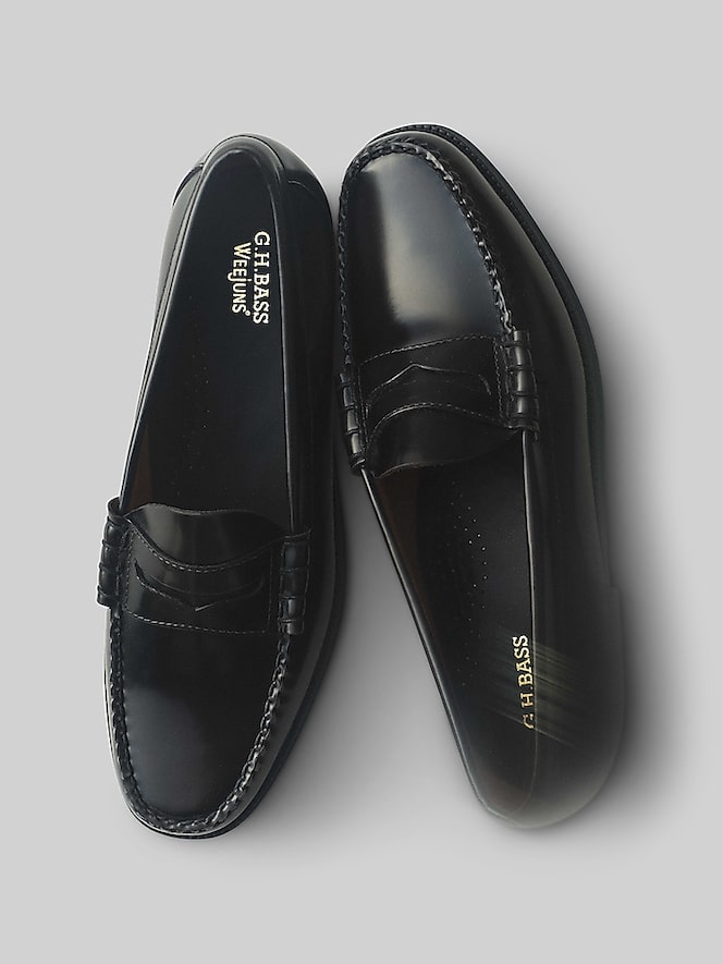 G.H.BASS Larson Weejuns&reg; Moc-Toe Slip-On Loafers