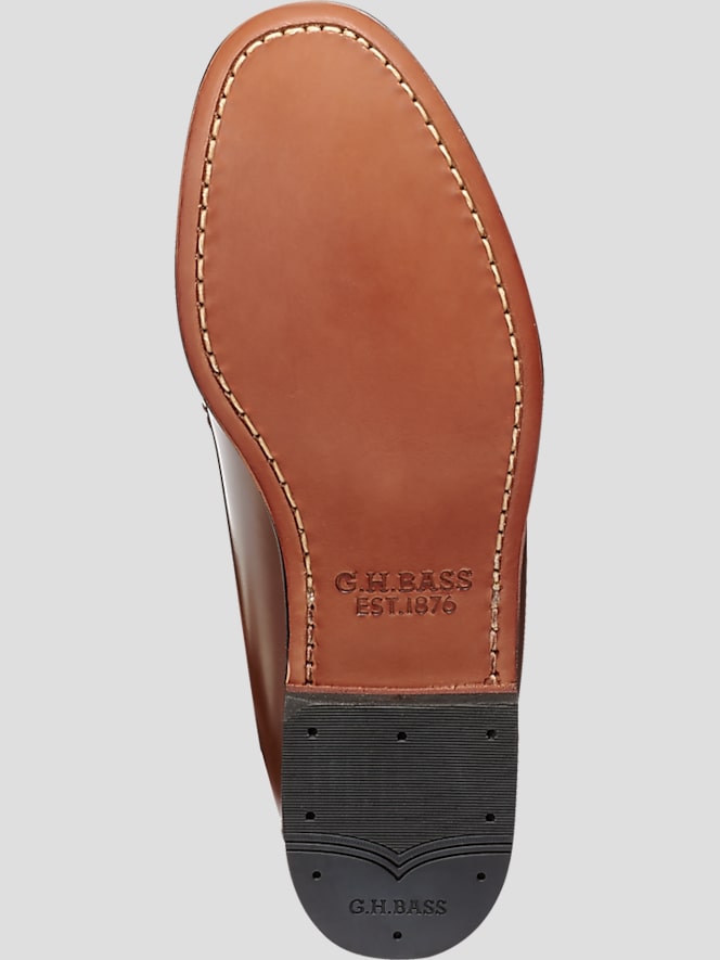 G.H.BASS Larson Weejuns&reg; Moc-Toe Slip-On Loafers