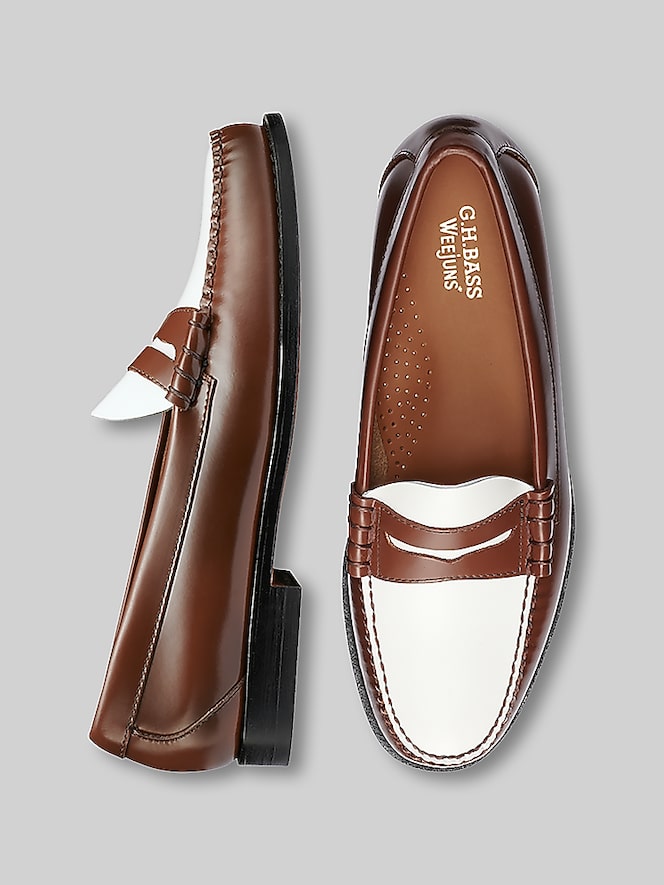 G.H.BASS Larson Weejuns&reg; Moc-Toe Slip-On Loafers