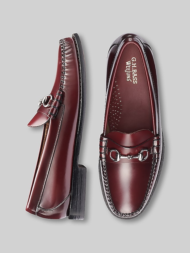 G.H.BASS Lincoln Bit Weejuns&reg; Moc-Toe Slip-On Loafers