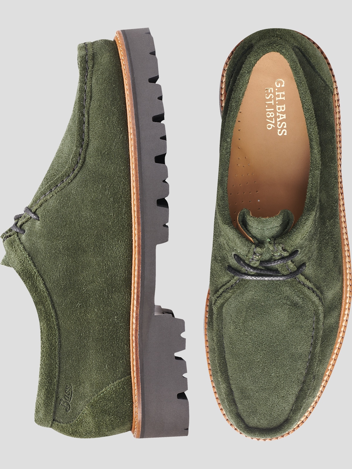 Bass lace up shoes 2025