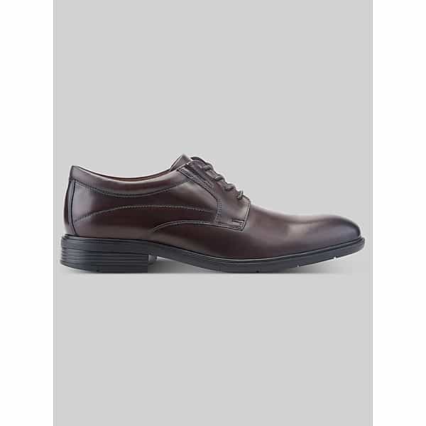 Rockport Men's Otto Waterproof Slip-Resistant Plain Toe Oxfords Dark Brown - Size: 10.5 WIDE