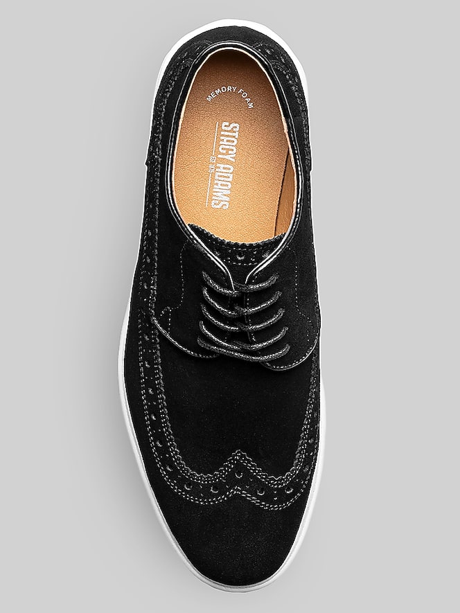 Stacy Adams Trudell Wingtip Lace-Up Hybrid Oxfords