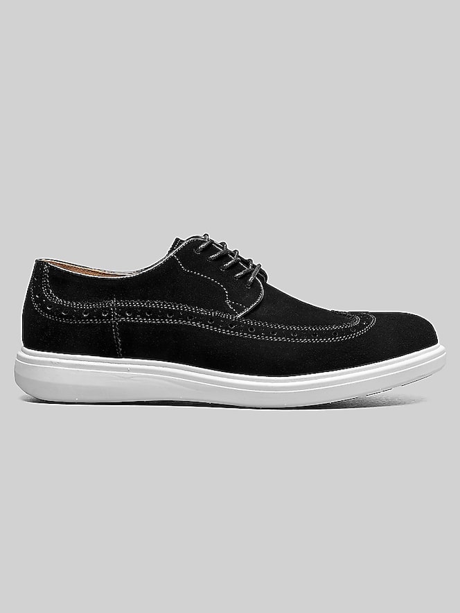 Stacy Adams Trudell Wingtip Lace-Up Hybrid Oxfords