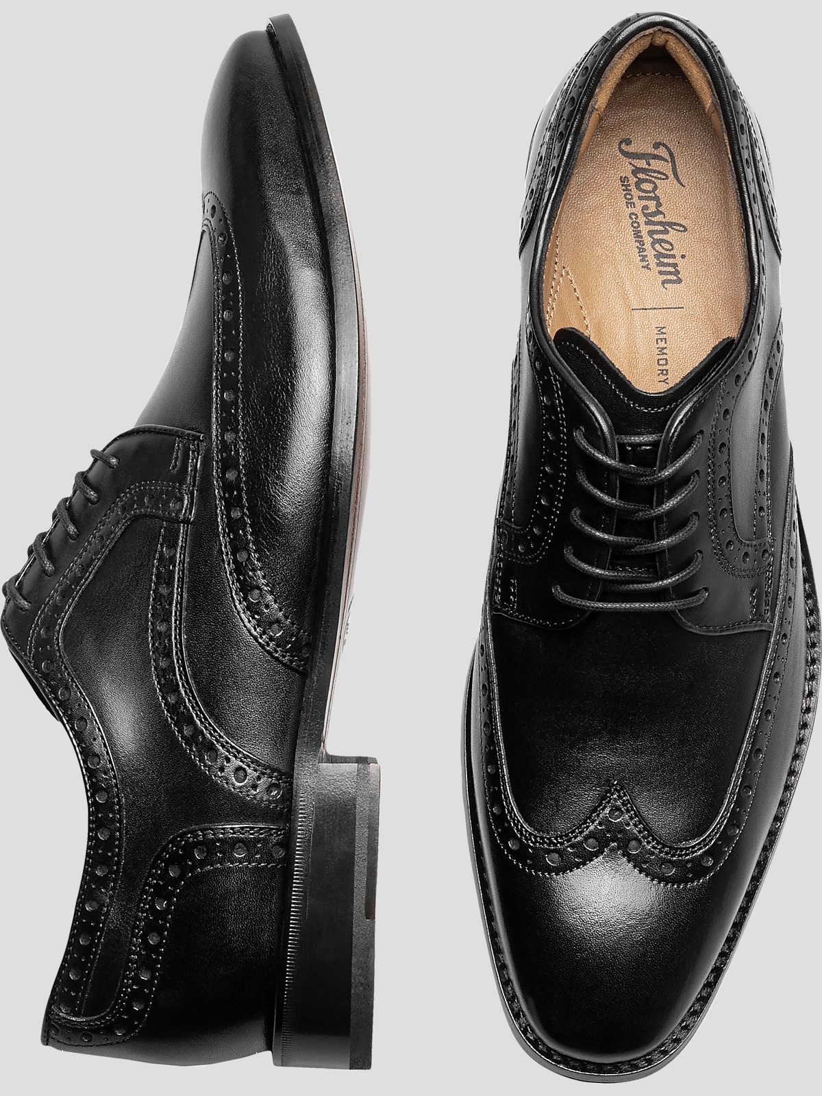 Florsheim wingtip cheap dress shoes