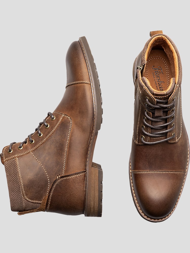 Florsheim brown boots best sale