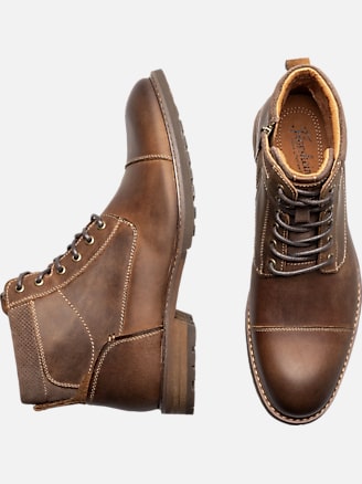 Florsheim Lodge Cap Toe Boots | All Shoes| Men's Wearhouse