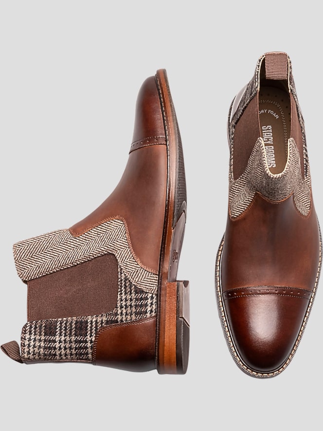 Stacy Adams Finney Cap Toe Chelsea Boots