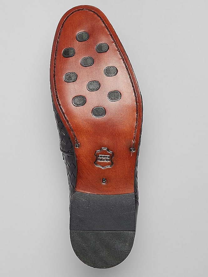 Belvedere Luce Woven Penny Loafers