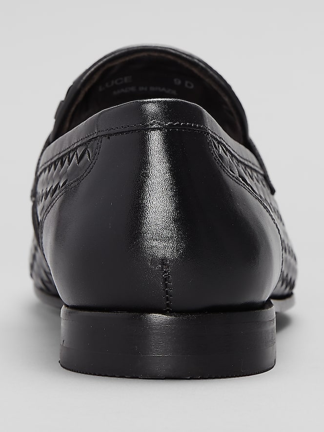 Belvedere Luce Woven Penny Loafers