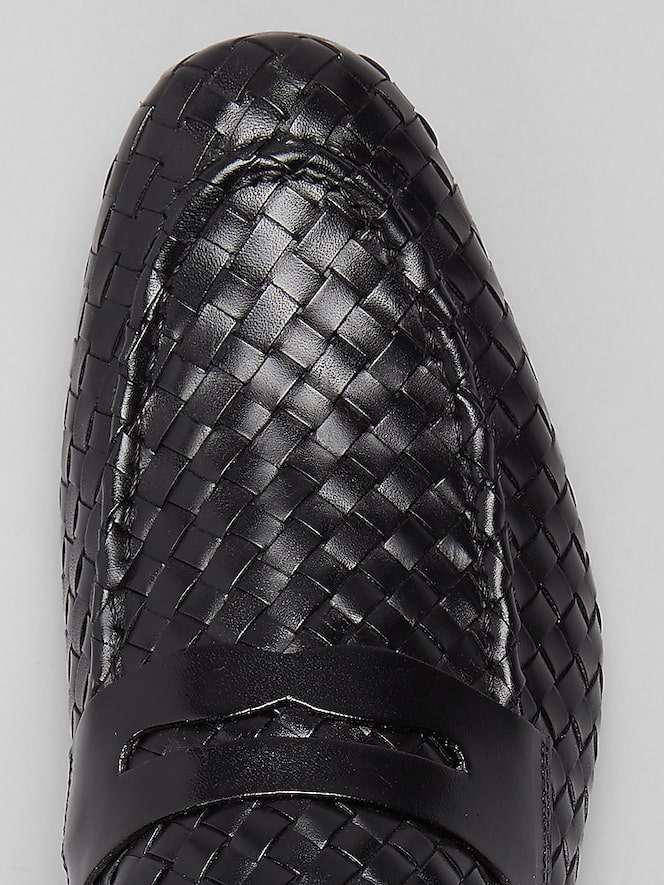 Belvedere Luce Woven Penny Loafers