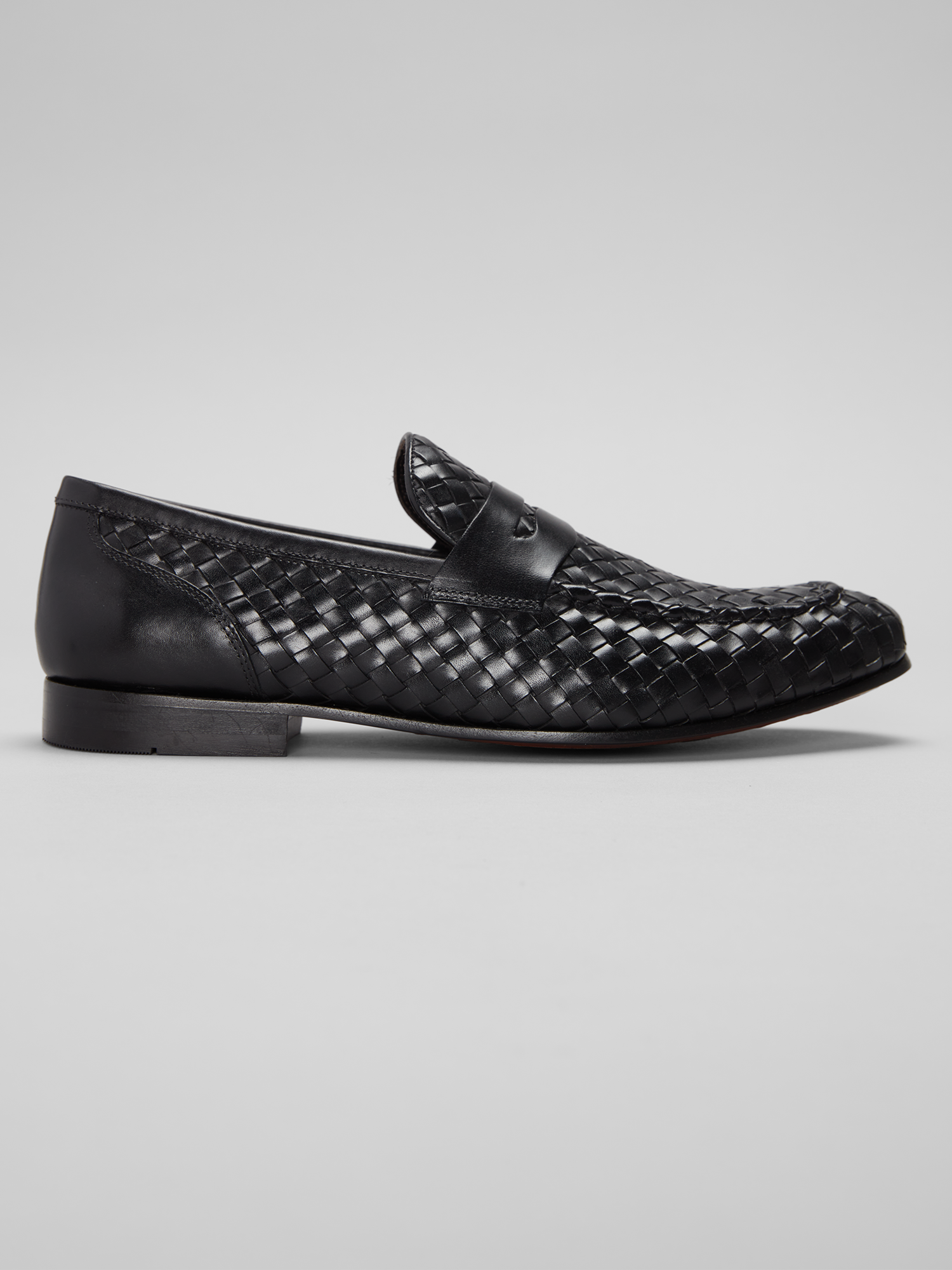 Luce Woven Penny Loafers