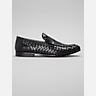 Belvedere Luce Woven Penny Loafers