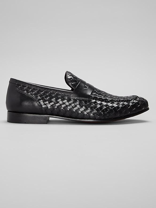 Belvedere Luce Woven Penny Loafers