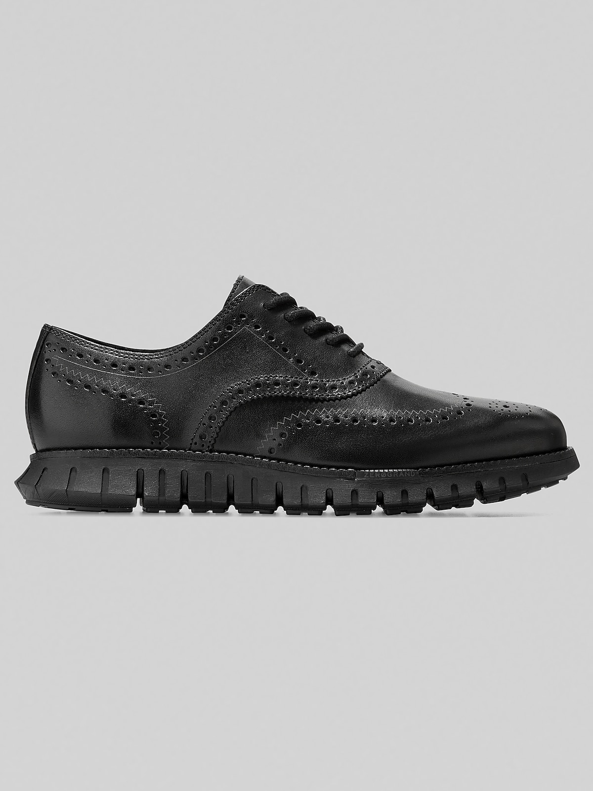 Cole Haan ZeroGrand Wingtip Oxford Men\'s 10M Black Suede Sneakers C12981 Cole Haan Men main image 2