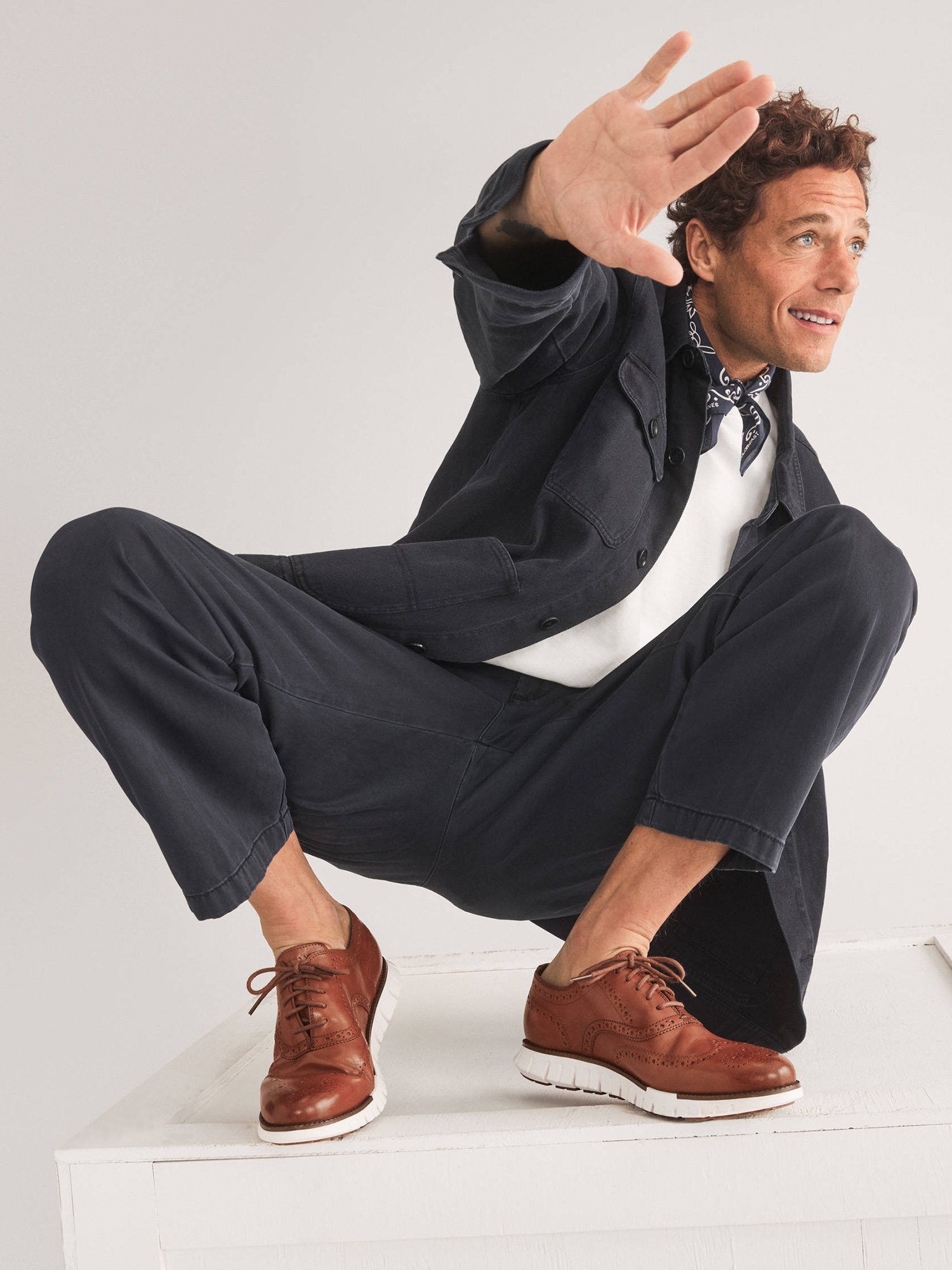 Zerogrand Remastered Wingtip Oxford Dress Sneakers