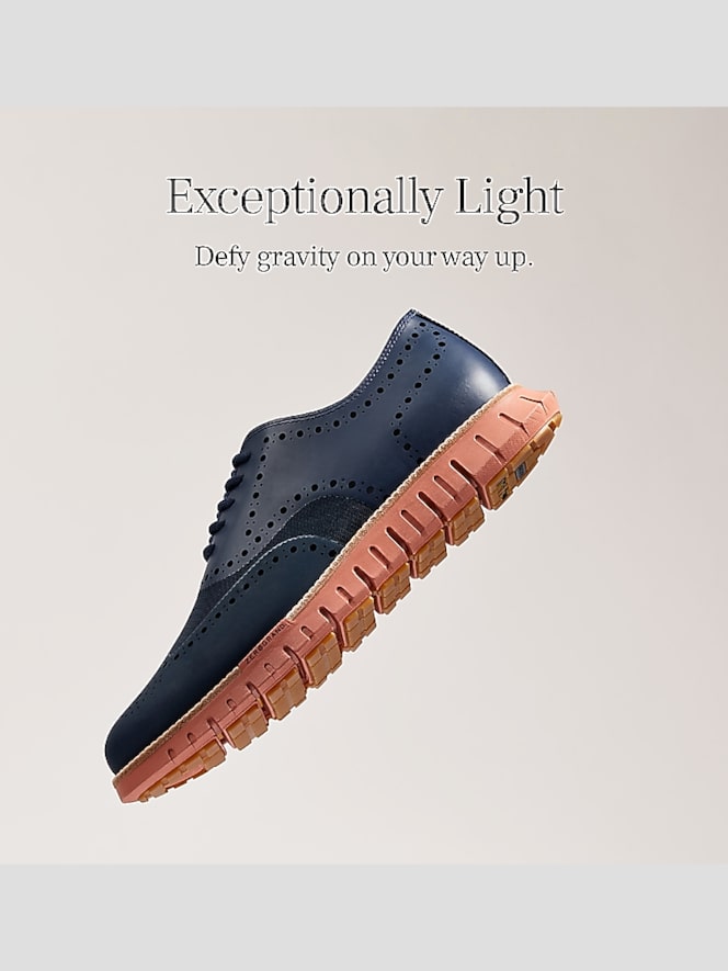 Cole Haan Zerogrand Remastered Plain Toe Oxford Dress Sneakers
