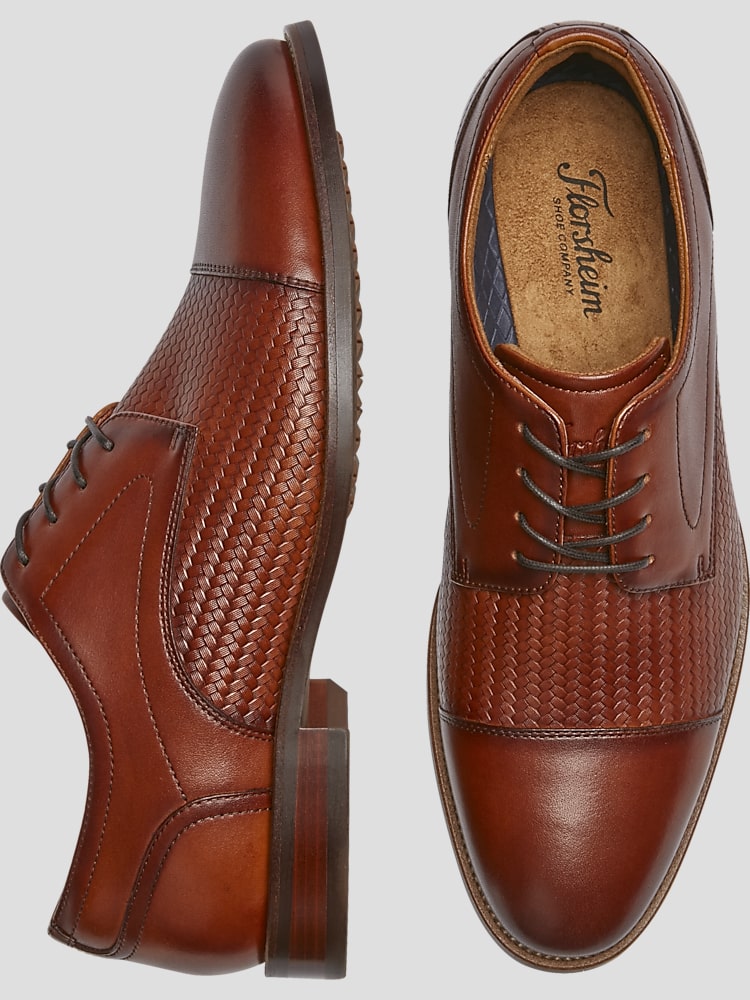 Florsheim Mens Dress Shoe Flat Lace 32 2 Pack Black/Brown Shoelaces