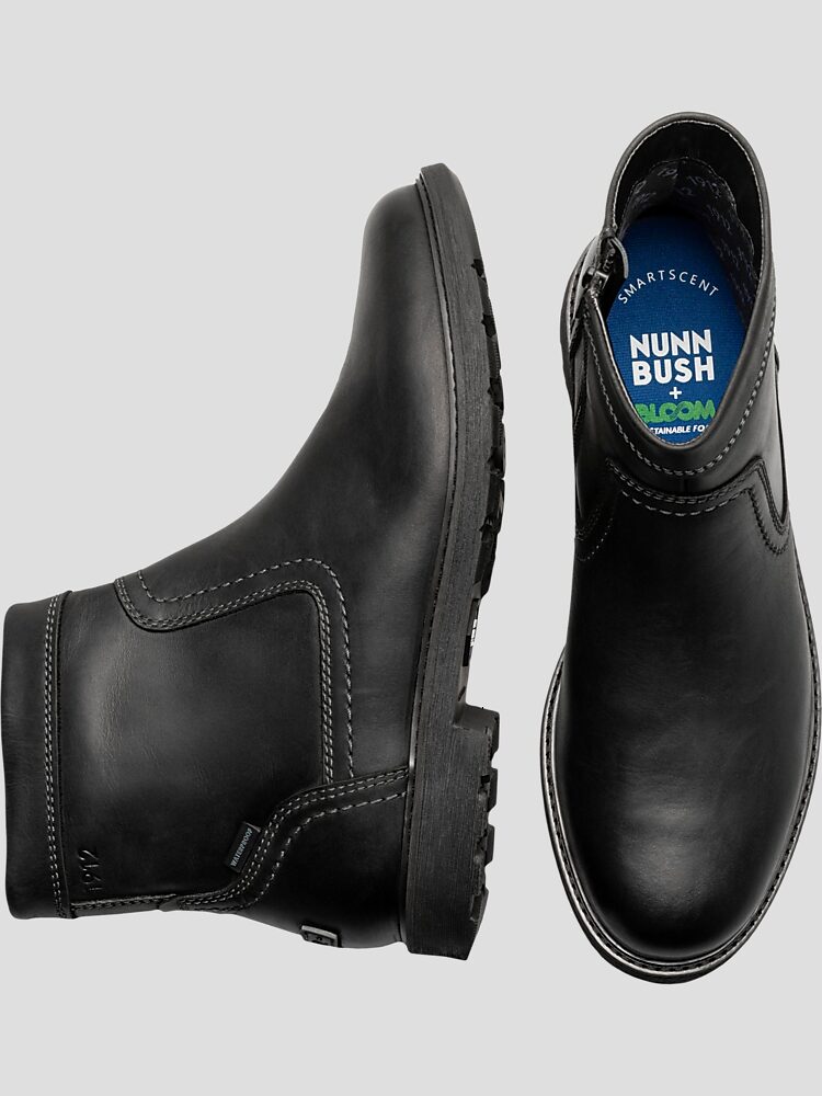 Men's side zip boots cheap