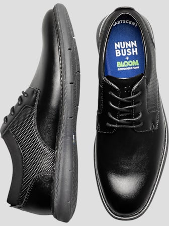 【人気デザイン】未使用級 COLEHAAN【7】ペコスブーツ 本革 黒 Men's Black Wingtip Shoes | Men's Wearhouse