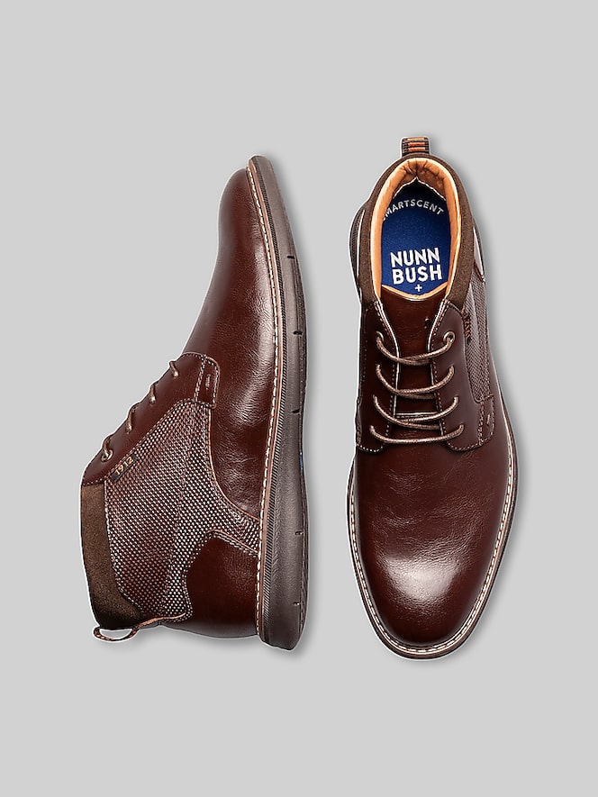 Nunn Bush Chase Plain Toe Chukka Boots